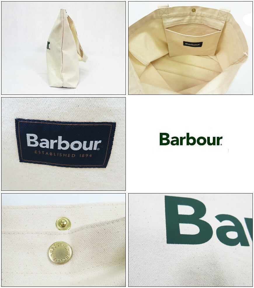 Barbour バブアー ロゴ トートバッグ バーブァー バブワー UBA0733