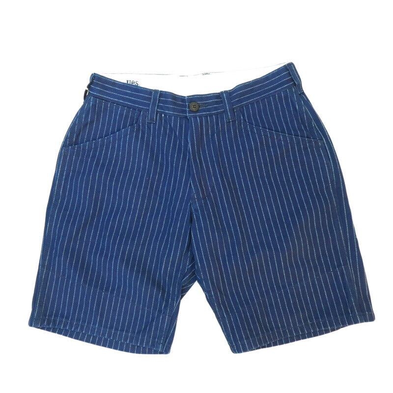 UES ウエス デニム ショーツ デニム/ウォバッシュ ショートパンツ ハーフパンツ 45D-I