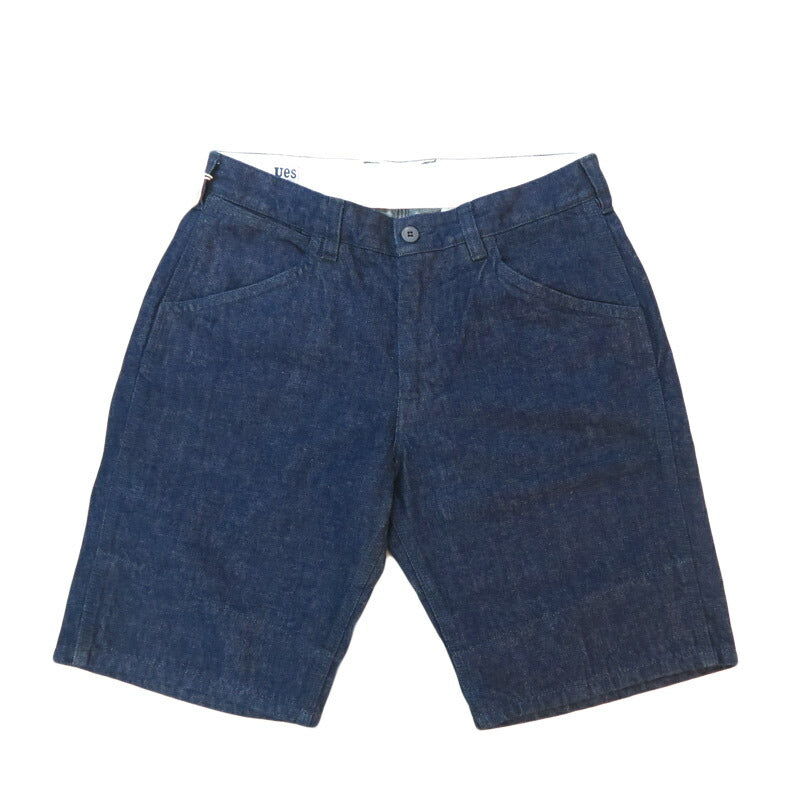 UES ウエス デニム ショーツ デニム/ウォバッシュ ショートパンツ ハーフパンツ 45D-I