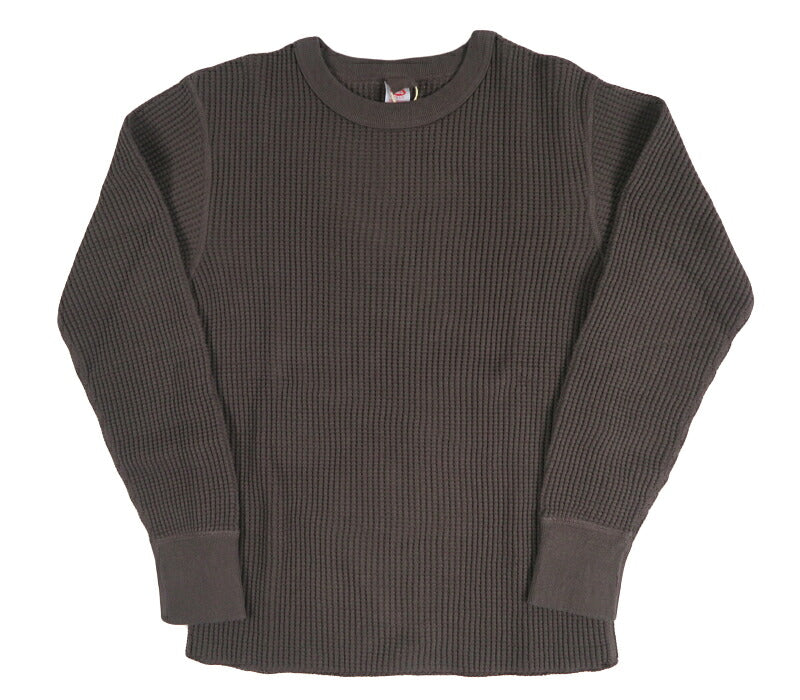 UES ウエス 60BW ビッグワッフル クルーネック サーマル 長袖Tシャツ UES60BW【2026年秋冬新作】