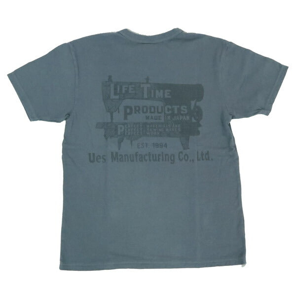 UES ยูอีเอส SEWING MACHINE เสื้อยืดแขนสั้น คอปก บายเนอร์ 652503