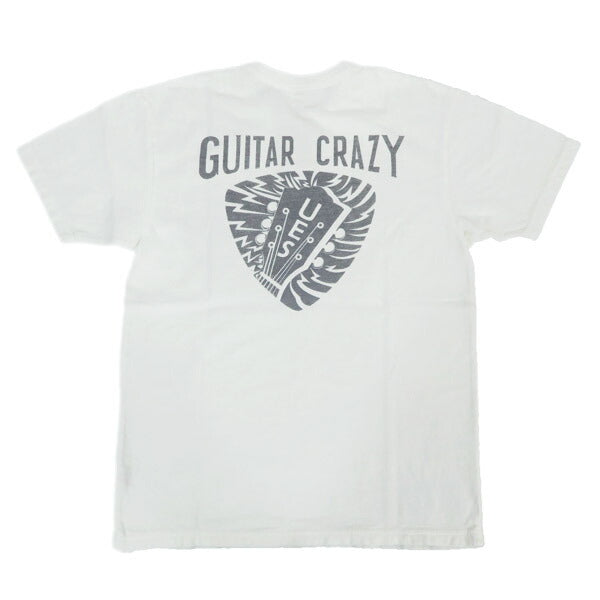 UES ウエス GUITAR CRAZY ギター クレイジー バインダーネック 半袖 Tシャツ  652507