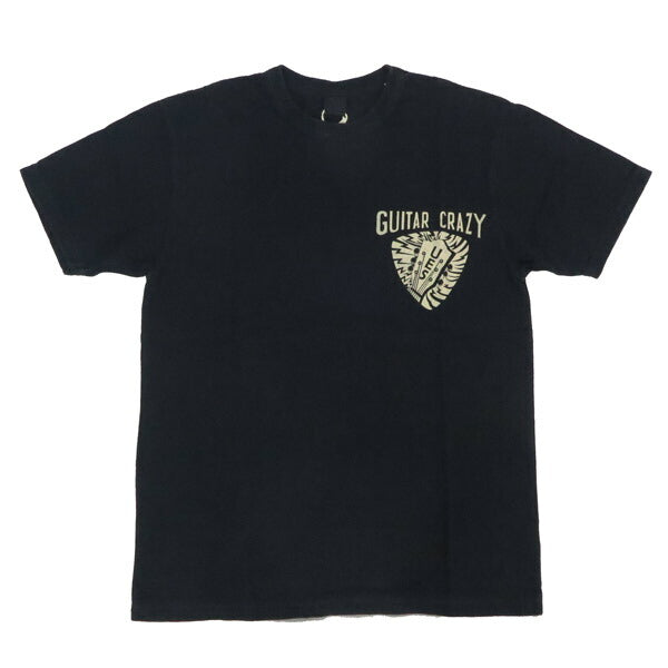 UES ウエス GUITAR CRAZY ギター クレイジー バインダーネック 半袖 Tシャツ  652507