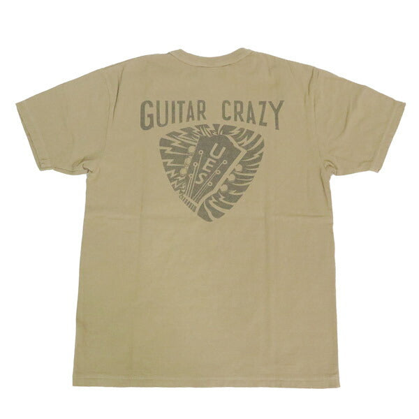 UES ウエス GUITAR CRAZY ギター クレイジー バインダーネック 半袖 Tシャツ  652507