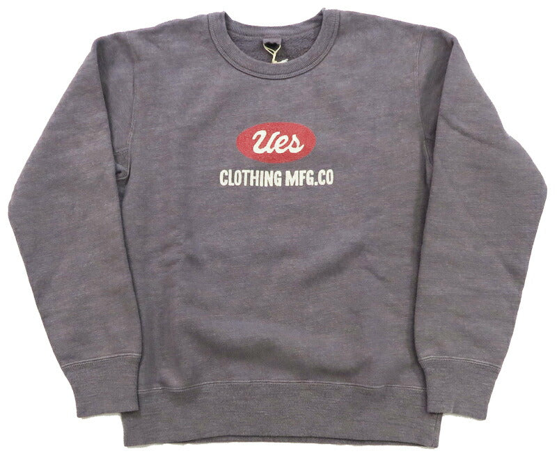 UES ウエス ロゴ クルーネック スウェット 702451