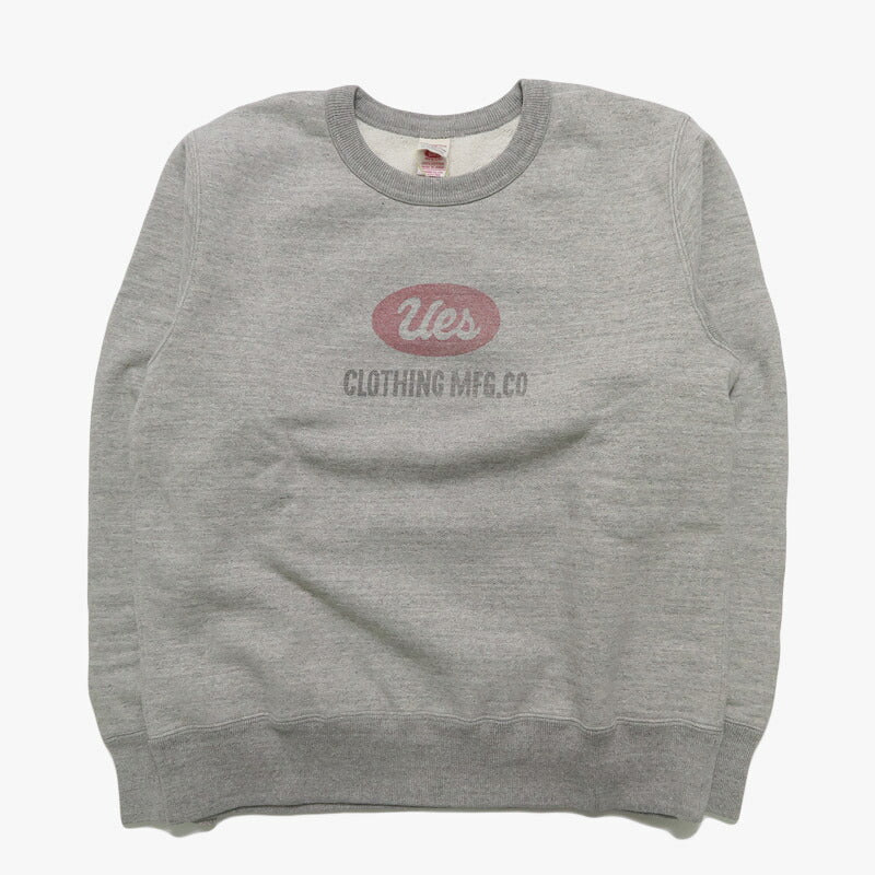 UES ウエス Logo Rundhals Sweatshirt 702551