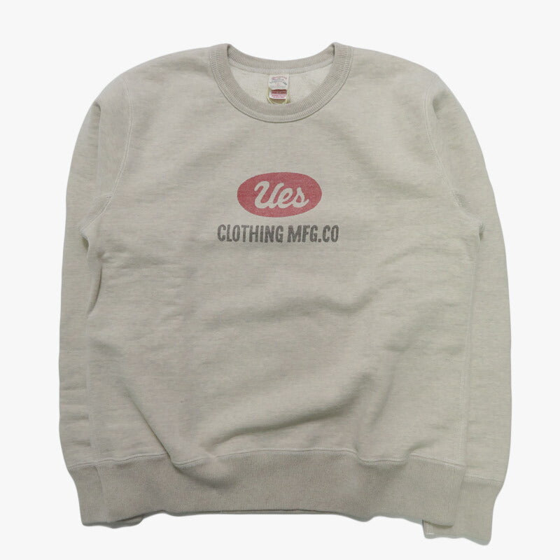 UES ウエス Logo Rundhals Sweatshirt 702551