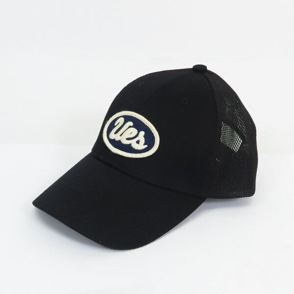 UES ยูอีเอส หมวก สีน้ำเงิน ปักโลโก้ หมวกตาข่าย UES-82MC-NVY
