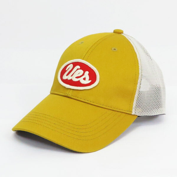 UES ยูอีเอส หมวก สีแดง ปักโลโก้ หมวกตาข่าย UES-82MC-RED