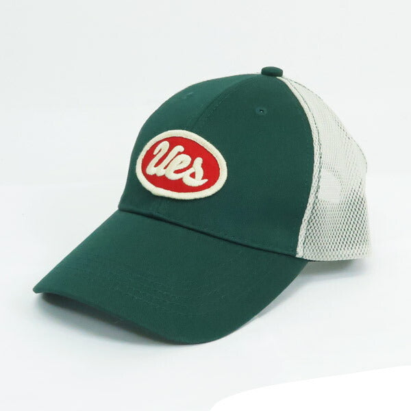 UES ยูอีเอส หมวก สีแดง ปักโลโก้ หมวกตาข่าย UES-82MC-RED
