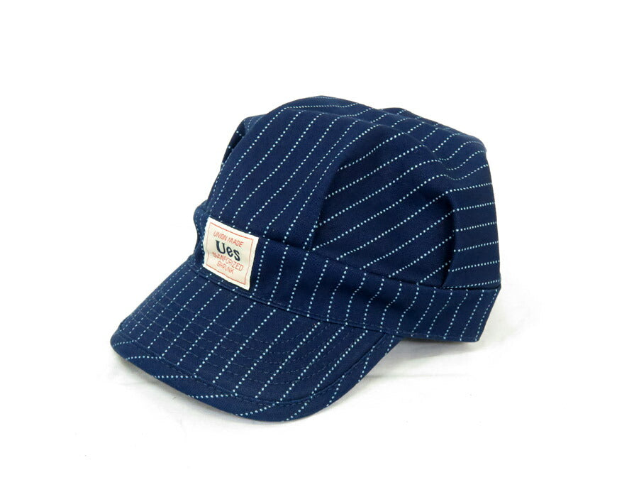 UES ウエス หมวกลายทางวอบาชิ WORK CAP UES-82W-SP