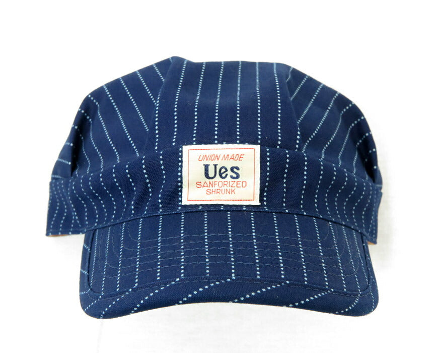 UES ウエス หมวกลายทางวอบาชิ WORK CAP UES-82W-SP