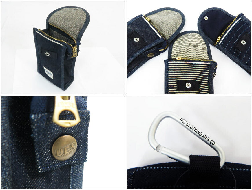 UES Ues Gürtelrucksack Mit Karabiner 100% Baumwolle 892149
