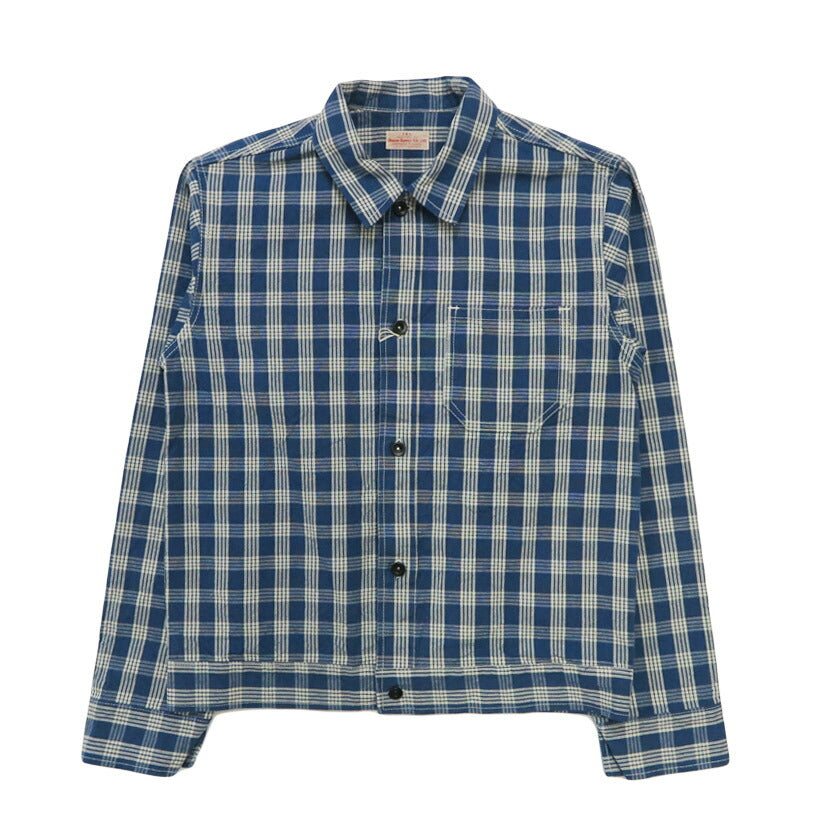 サンサーフ SUN SURF เสื้อเชิ้ตแจ็กเก็ตแขนยาวลายตารางพาลาก้า UNION SUPPLY PALAKA CHECK SHIRT BLOUSE เสื้อผ้าทำงานฮาวาย US15901 【คอลเลกชันฤดูใบไม้ผลิ/ฤดูร้อน 2026】
