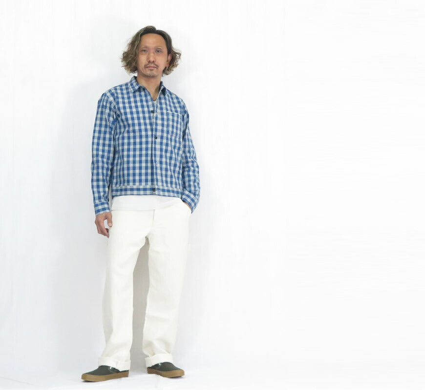 サンサーフ SUN SURF ユニオンサプライ 長袖 UNION SUPPLY PALAKA CHECK SHIRT BLOUSE  パラカチェック ハワイアンワークウェア US15901 【2026年春夏新作】