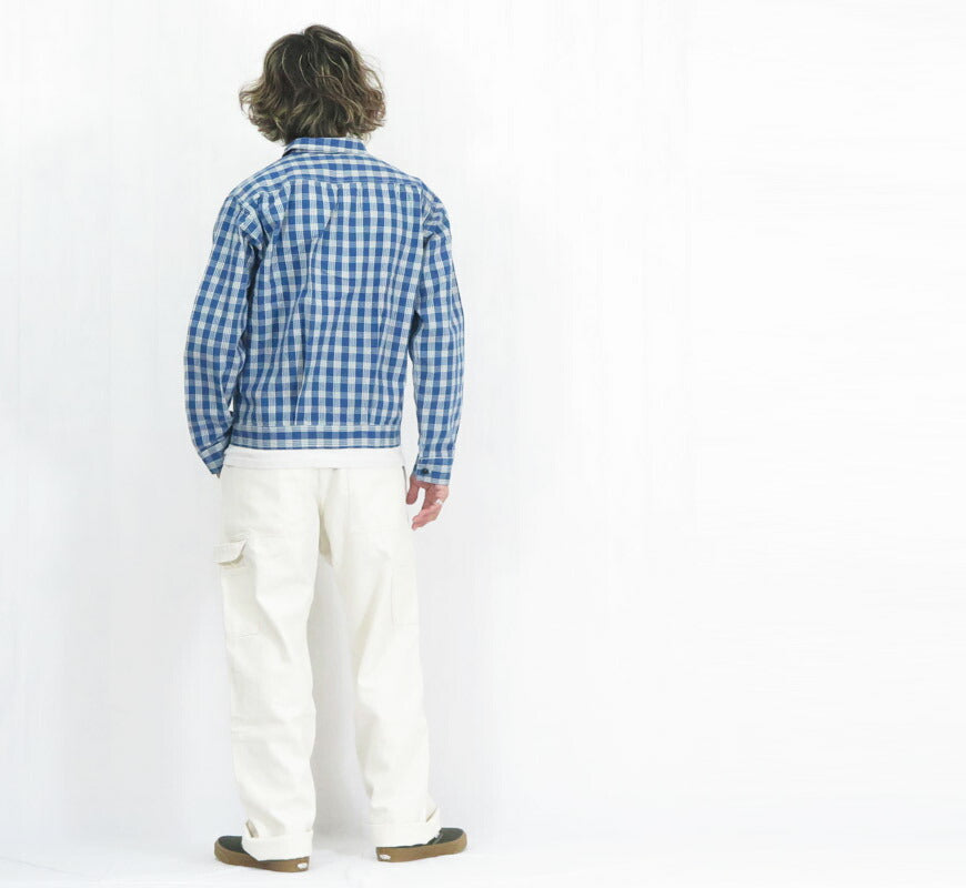 サンサーフ SUN SURF ユニオンサプライ 長袖 UNION SUPPLY PALAKA CHECK SHIRT BLOUSE  パラカチェック ハワイアンワークウェア US15901 【2026年春夏新作】