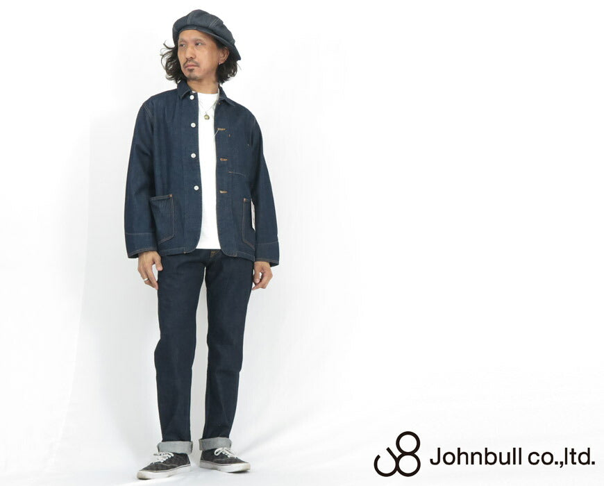 ジョンブル JOHNBULL MOTOR CITY ยีนส์ แจ็กเก็ต คัฟเวอร์ออล US233L05【 】