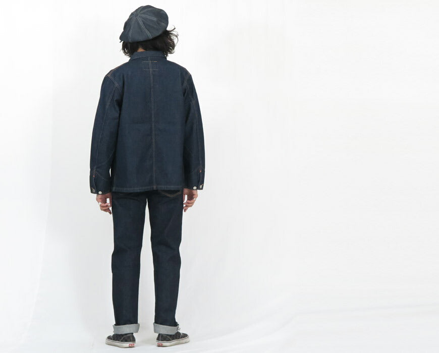 ジョンブル JOHNBULL MOTOR CITY ยีนส์ แจ็กเก็ต คัฟเวอร์ออล US233L05【 】