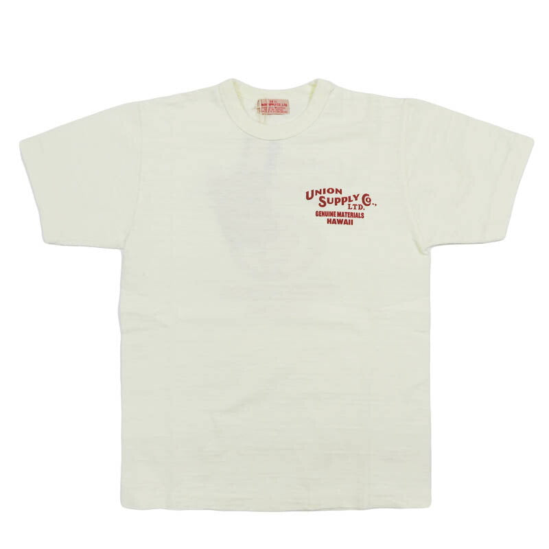 SUN SURF ユニオンサプライ 半袖 スラブヤーンTシャツ UNION SUPPLY LOGO S/S SLUB YARN T-SHIRT US79536【2026年春夏新作】
