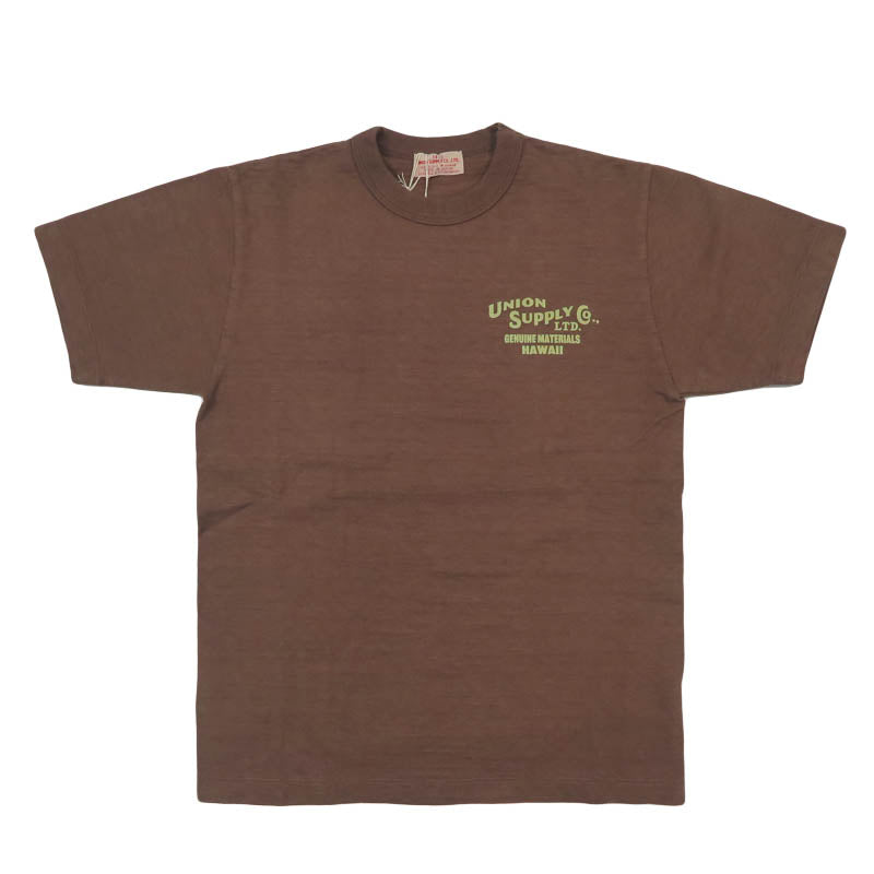 SUN SURF ユニオンサプライ 半袖 スラブヤーンTシャツ UNION SUPPLY LOGO S/S SLUB YARN T-SHIRT US79536【2026年春夏新作】