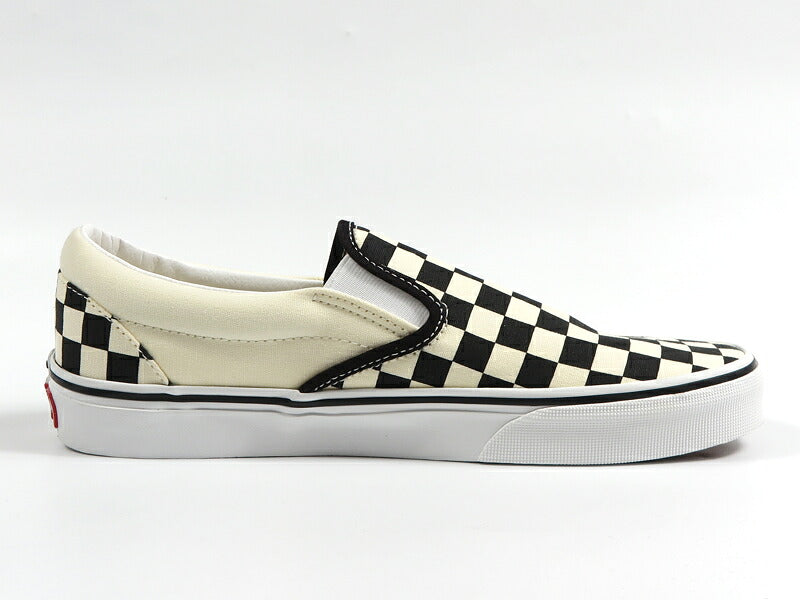 VANS バンズ Classic クラシック スリッポン CHECKERBOARD BLACK/WHITE スニーカー シューズ  ヴァンズ Slip-On VN000EYEBWW【2026年秋冬新作】