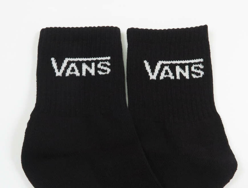 แวนส์ VANS ถุงเท้าครึ่งข้อคลาสสิก 3 คู่ ชุดแวนส์ VN000QBWBLK