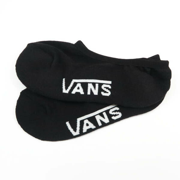 VANS Klassische No-Show-Socken 3er-Set Schwarz VANS VN000QBZBLK