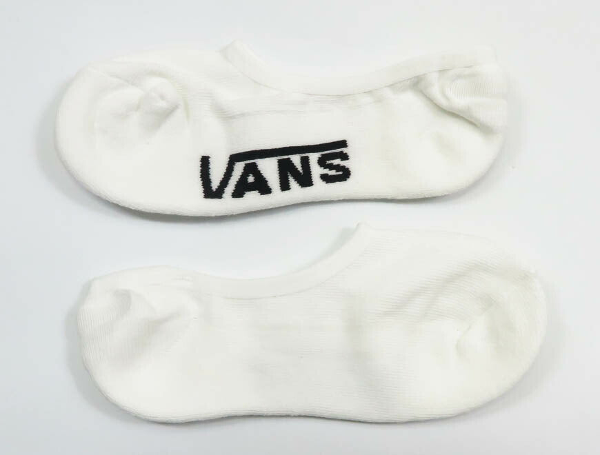 แวนส์ VANS ถุงเท้าโนโชว์คลาสสิก 3 คู่ สีขาว ชุดแวนส์ VN000QBZWTH