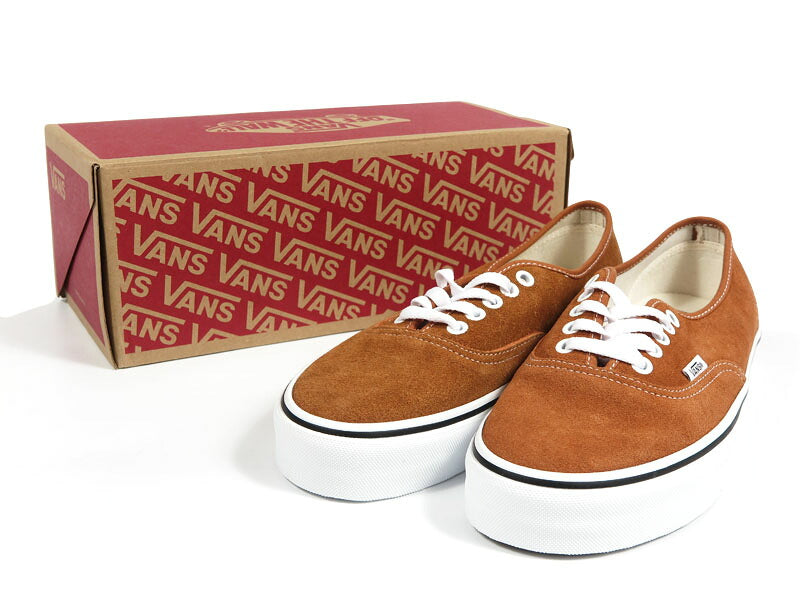 VANS バンズ Authentic オーセンティック スエード スニーカー ジンジャー シューズ  ヴァンズ  VN000Z74N1Z 【2026年秋冬新作】