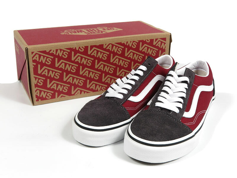 VANS バンズ Old Skool オールドスクール 2TONE BORDEAUX CHARCOAL スニーカー シューズ  ヴァンズ  VN000Z90BRD【2026年秋冬新作】