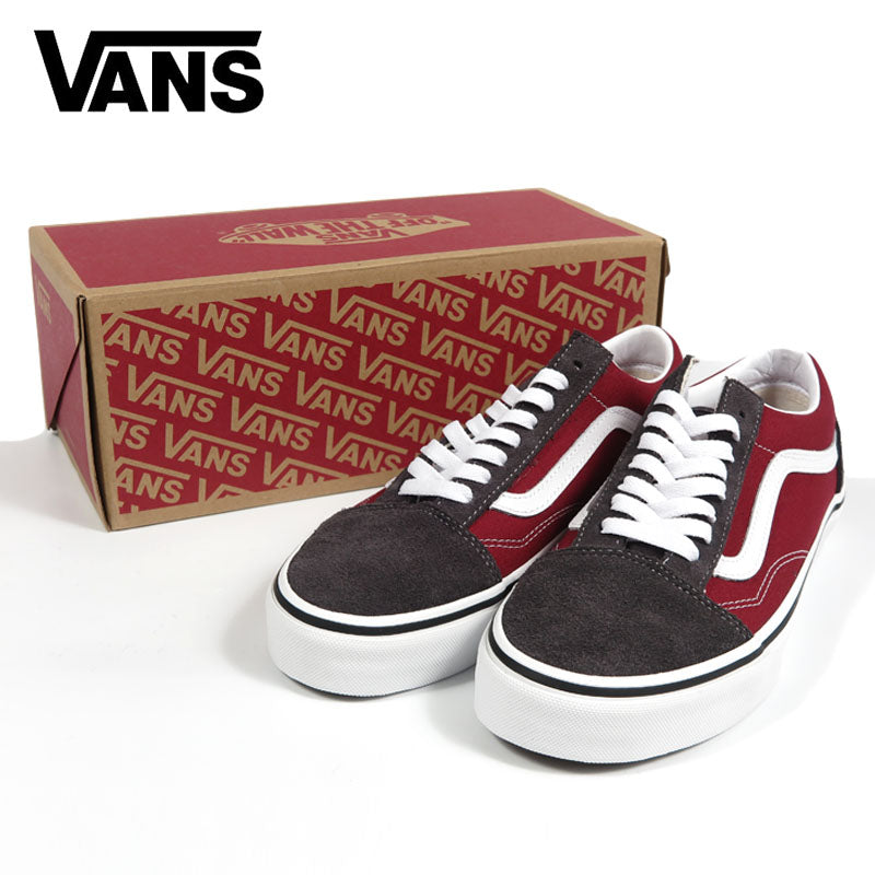 VANS バンズ Old Skool オールドスクール 2TONE BORDEAUX CHARCOAL スニーカー シューズ  ヴァンズ  VN000Z90BRD【2026年秋冬新作】