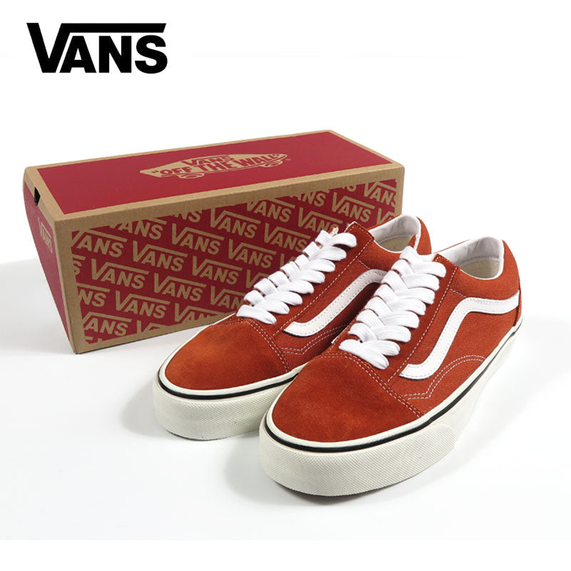 VANS バンズ Old Skool オールドスクール DUCK CANVAS BURNT ORANGE スニーカー シューズ  ヴァンズ  VN000Z90BTO【2026年秋冬新作】