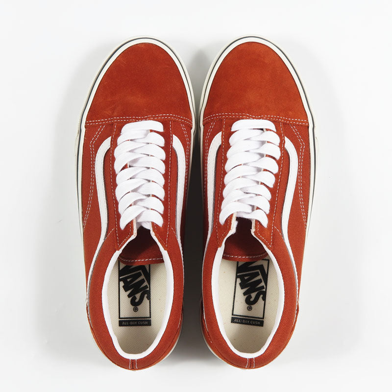 VANS バンズ Old Skool オールドスクール DUCK CANVAS BURNT ORANGE スニーカー シューズ  ヴァンズ  VN000Z90BTO【2026年秋冬新作】