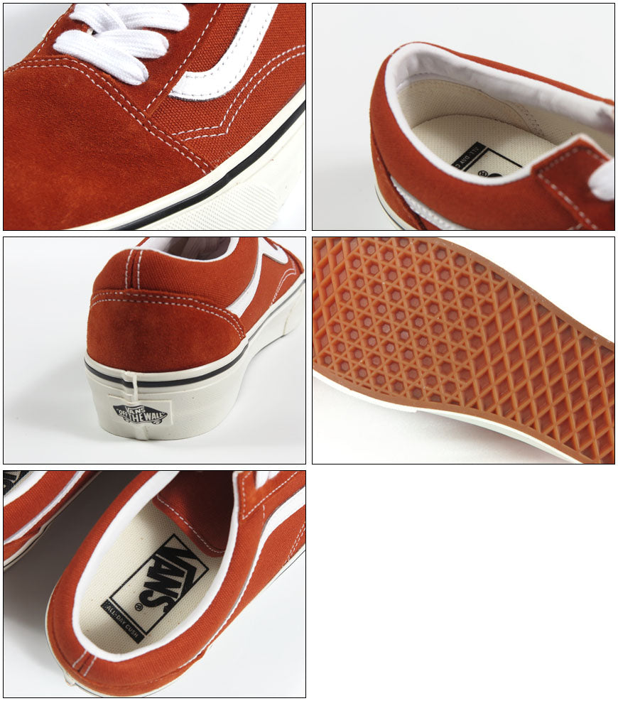 VANS バンズ Old Skool オールドスクール DUCK CANVAS BURNT ORANGE スニーカー シューズ  ヴァンズ  VN000Z90BTO【2026年秋冬新作】