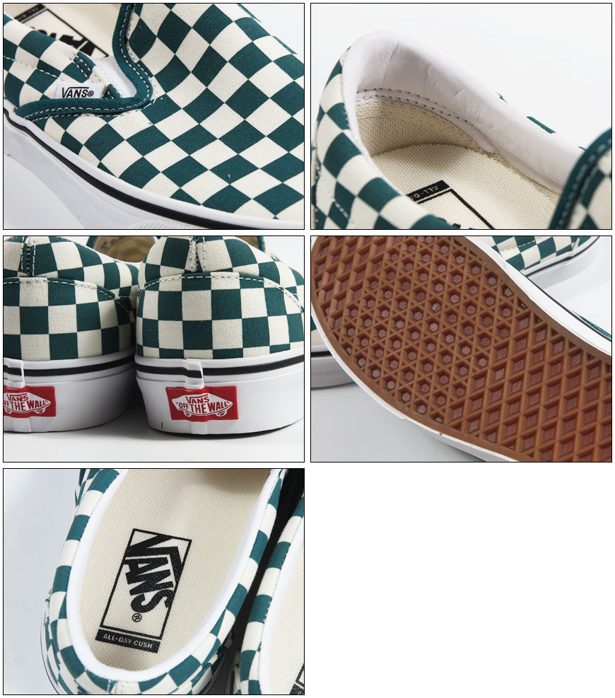 VANS バンズ Classic クラシック スリッポン CHECKERBOARD RED/RED スニーカー シューズ  ヴァンズ Slip-On VN00117A9IJ【2026年秋冬新作】
