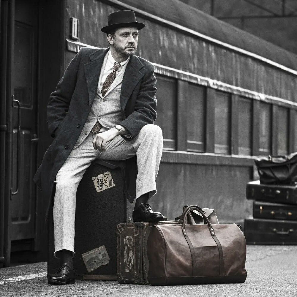 バスコ VASCO Tas Boston Travel Kulit LEATHER TRAVEL BOSTON BAG Vasco VS-261L
