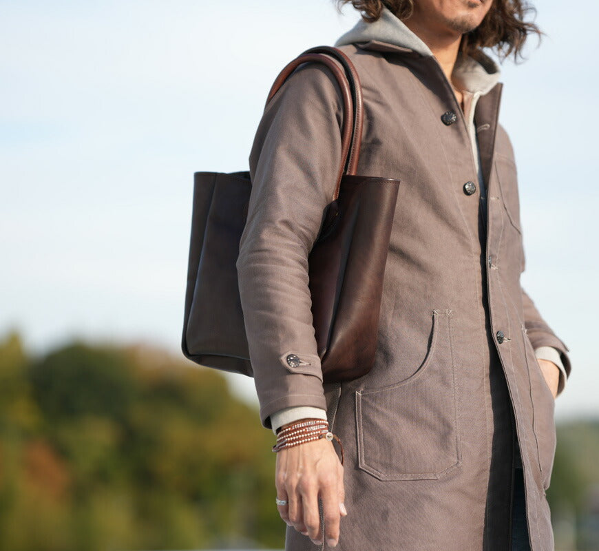 バスコ VASCO VS-268L レザー オールド トートバッグ ミディアム LEATHER OLD TOTE BAG -MEDIUM