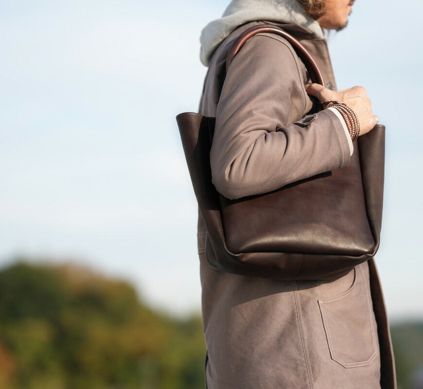 バスコ VASCO VS-268L レザー オールド トートバッグ ミディアム LEATHER OLD TOTE BAG -MEDIUM