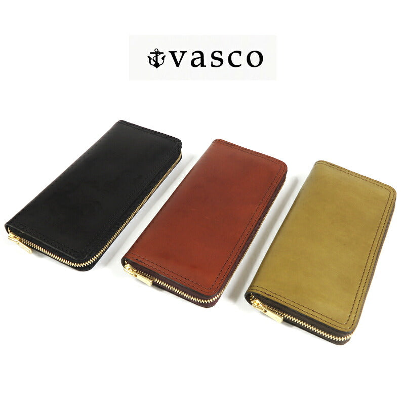 バスコ VASCO LEATHER VOYAGE LONG WALLET レザー ヴォヤージュ ロング ウォレット 牛革 ヴァスコ VSC-701Z 【2026年秋冬新作】