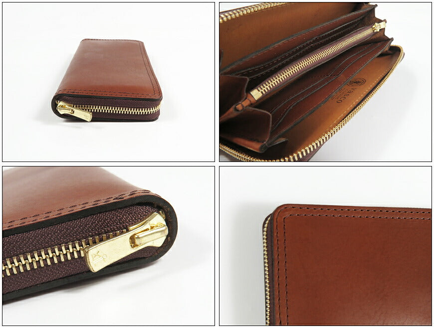 バスコ VASCO LEATHER VOYAGE LONG WALLET レザー ヴォヤージュ ロング ウォレット 牛革 ヴァスコ VSC-701Z 【2026年秋冬新作】