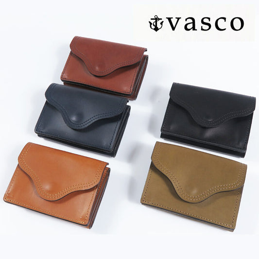 バスコ VASCO イタリアンレザー LEATHER VOYAGE POCKET WALLET ポケットウォレット 三つ折り財布 ヴァスコ VSC-702 【2026年春夏新作】