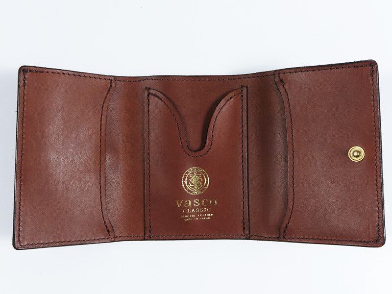 バスコ VASCO イタリアンレザー LEATHER VOYAGE POCKET WALLET ポケットウォレット 三つ折り財布 ヴァスコ VSC-702 【2026年春夏新作】