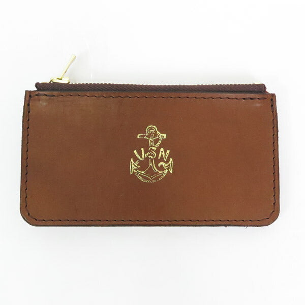Vasco VASCO Italienisches Leder LEDER NAVAL CASE -KLEIN Mini-Geldbörse Münzfach Vasco VSC-722ZN