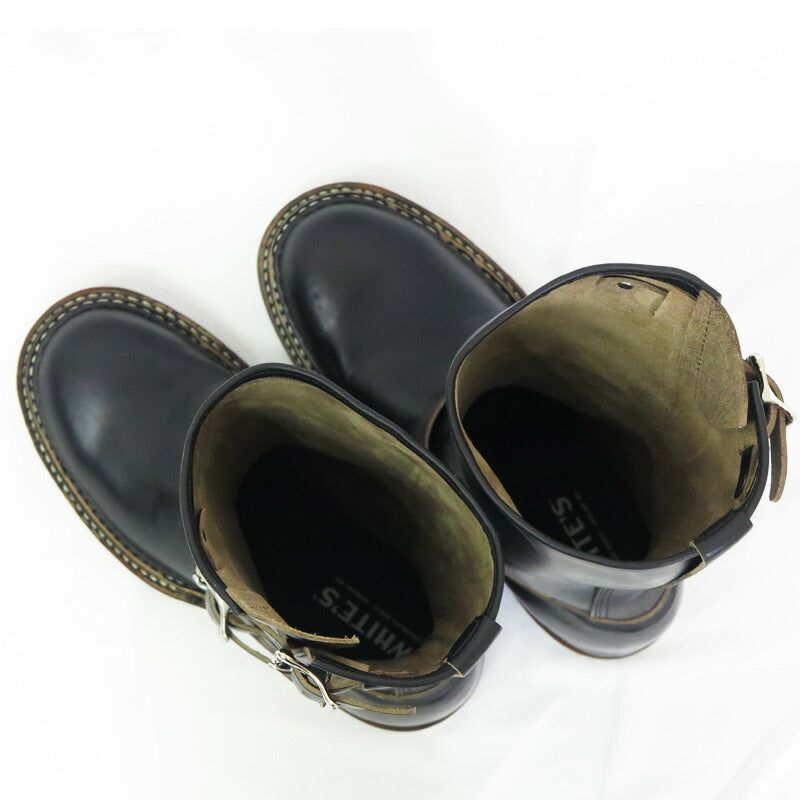 【พร้อมส่ง】 WHITE'S BOOTS ไวท์ส บูทส์ NOMAD 12" โนแมด วิศวกรบูท HORWEEN โครมเอ็กเซล สีดำ พื้นรองเท้า #430 มินิวิบรัม