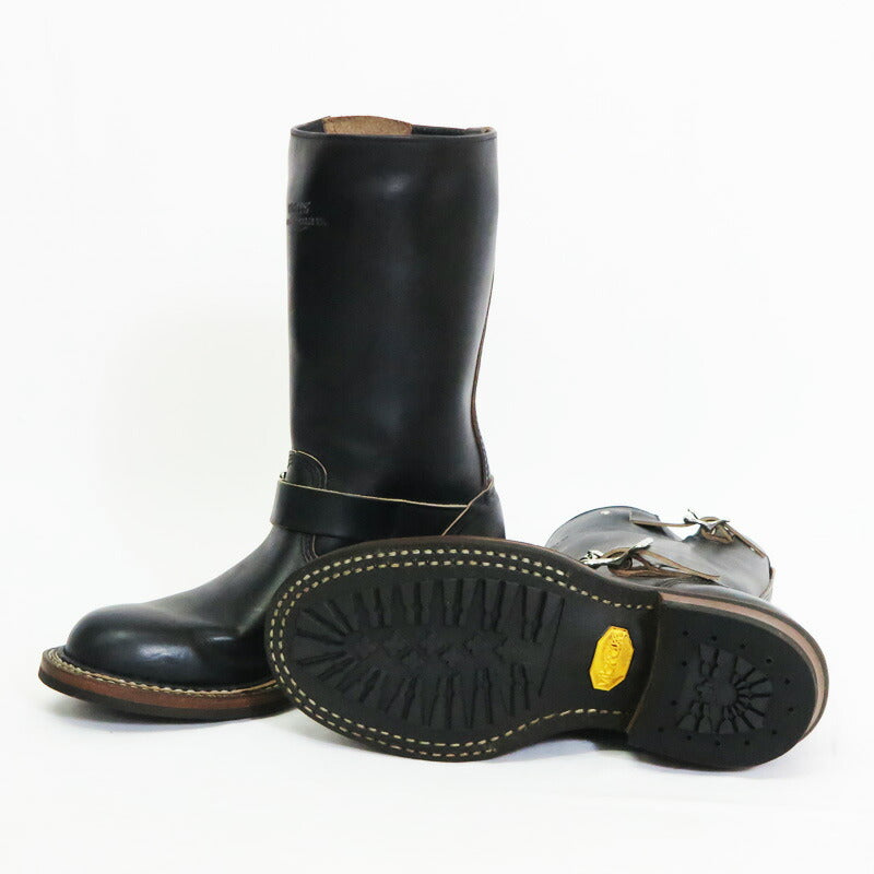 【พร้อมส่ง】 WHITE'S BOOTS ไวท์ส บูทส์ NOMAD 12" โนแมด วิศวกรบูท HORWEEN โครมเอ็กเซล สีดำ พื้นรองเท้า #430 มินิวิบรัม