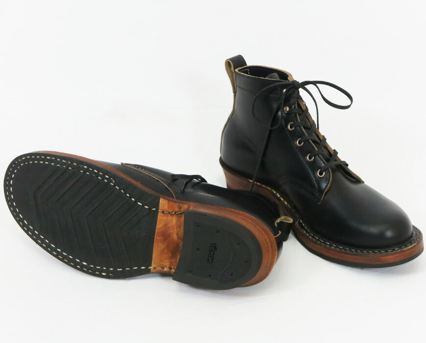 【Sofort lieferbar】 WHITE'S BOOTS ホワイツ ブーツ SEMIDRESS Semidress HORWEEN Chromexcel Schwarz Half Comp Vibram-Sohle
