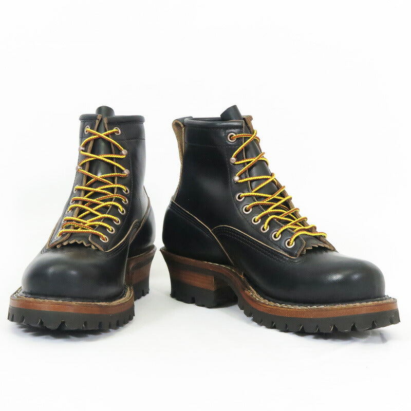 【即納在庫】 WHITE'S BOOTS ホワイツ ブーツ SMOKE JUMPER 6" スモークジャンパー  HORWEEN クロムエクセル ブラック #100ビブラムソール