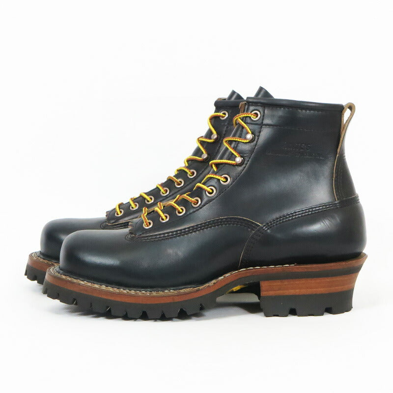 【即納在庫】 WHITE'S BOOTS ホワイツ ブーツ SMOKE JUMPER 6" スモークジャンパー  HORWEEN クロムエクセル ブラック #100ビブラムソール