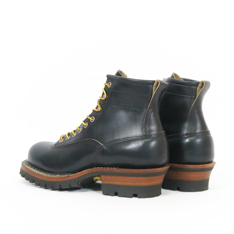 【即納在庫】 WHITE'S BOOTS ホワイツ ブーツ SMOKE JUMPER 6" スモークジャンパー  HORWEEN クロムエクセル ブラック #100ビブラムソール