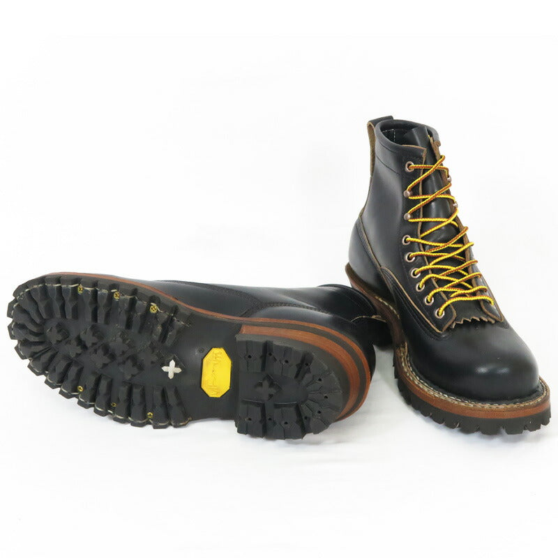 【即納在庫】 WHITE'S BOOTS ホワイツ ブーツ SMOKE JUMPER 6" スモークジャンパー  HORWEEN クロムエクセル ブラック #100ビブラムソール